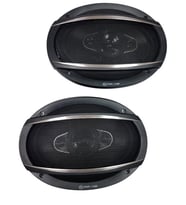 For Lıne 6.9 Inch 1000W Oto Oval Hoparlör (Siyah)