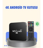 4K Android TV Box – 2GB RAM 16GB ROM, Hızlı Wi-Fi Bağlantılı Akıllı Medya Kutusu