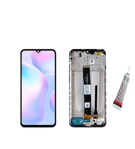 REDMİ 9A,9C Ekran Dokunmatik Çıtalı (SİYAH) B7000 YAPIŞTIRICI