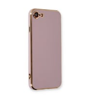 Iphone 7 Kılıf Volet Silikon - Mor