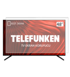 Telefunken 48TU6020 Tv Ekran Koruyucu - 48" inç 122 cm Tv Ekran Koruma Paneli