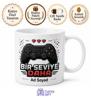 Kişiye Özel Konsol Keyfi Temalı Kupa Bardak Gamer Hediye Bardak
