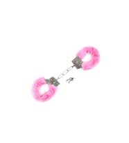 Peluşlu Metal Fantezi Kelepçe Pembe