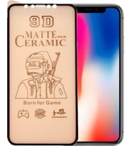Apple Uyumlu   iPhone X Ekran Koruyucu 9D Mat Seramik Nano Tam Kaplayan