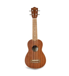 Lanikai MA-S Maun Soprano Ukulele (Başlangıç - Soprano Boy)  Tamamı Maun (Mahogany) Gövde, Sıcak ve Geleneksel Ton, Krom Açık Mekanizma Burgular  Ölçüler: 12 Perde / Soprano Boy