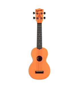 Kala Waterman Recycled Soprano Ukulele (Sunset Orange)
