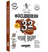 5. Sınıf Sosyal Bilgiler Güçlendiren 32 Haftalık Denemeleri Ankara Yayıncılık