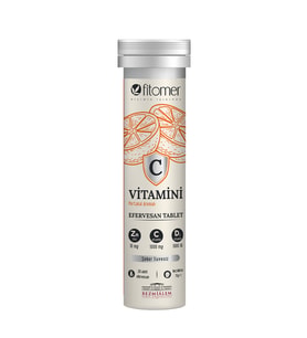 Fitomer C Vitamin D ve Çinko Efervesan Tablet