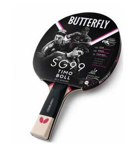 Butterfly 85032S Timo Boll SG99 Masa Tenisi Raketi Siyah