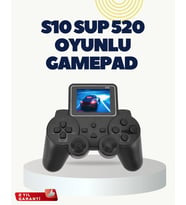 Hdmı Destekli S10 Gamepad 520 Oyunlu Tv’Ye Bağlanabilir Atari 2025 Model