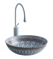 E-7029 Tezgah Üstü Porselen Lavabo