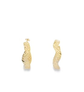 Cigold Taşsız Küpe 14 Ayar Altın 1.68 Gr OA-C1TB01029313