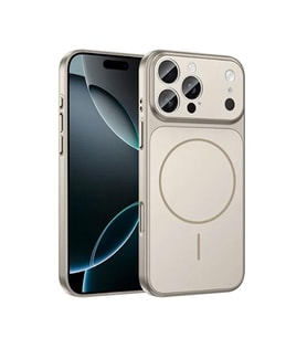 iPhone 11 Uyumlu AG Glass Koruyucu Kılıf (iPhone 17 Pro Max Görünümlü)
