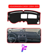 VOLKSWAGEN CADDY (2004-2015) Araca Özel Torpido Örtüsü Ön Göğüs Kılıfı Tam Koruma B75