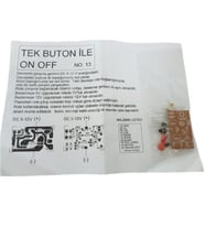 Tek Butonla On Off Devre Demonte Kit Kendin Yap