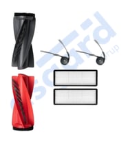Roborock Qrevo Curv Uyumlu 1 Ana Fırça 2 Yan Fırça 2 Filtre PKT-iasgf0000603