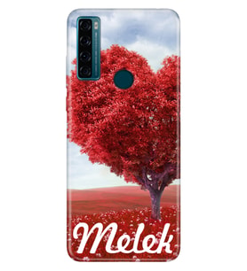 TCL 10L 10 L7 303 20E 20 30 SE Plus Kılıf İsim Yazılı Kişiye Özel Model-16 (Çok Renkli)