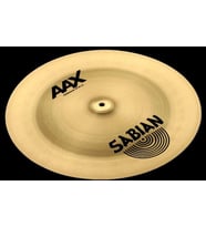 Sabian 21816X AAX Chinese Zil (18 İnç)  Modern Çin Zili - Karanlık ve Keskin - Agresif