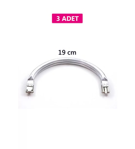 Gizli Metal Oval Çanta Bursu - 3 Adet - 19 cm - Metal Çanta Aparatı Çanta Aksesuarı