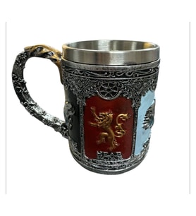 Winter İs Coming At Kurt Game Of Thrones Figürlü Çelik Kupa