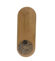 BAMBOO AYAKLI OVAL SUNUMLUK 32X12,1,2CM KÜÇÜK