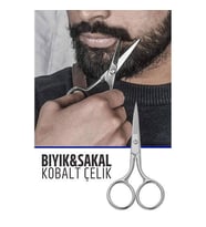 ModaCar 4 ADET Bıyık Sakal Düzeltme Makası 10 cm Solingen Professional 721050