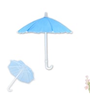 Dekoratif SüS Şemsiyesi, 25 cm - Mavi (STD)