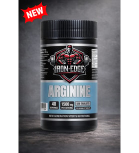 IRON EDGE Arginine 500 Mg (L-ARJİNİN) 120 Tablet (Per Servıngs 1500 Mg) 40 Servis