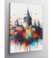 Kanvas Tablo Galata Kulesi İstanbul