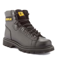 Caterpillar Alaska Black Deri Erkek Bot (Siyah)