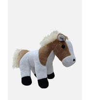 Gran Toys Peluş Sesli Alaca At - 40CM (Kahverengi Açık)