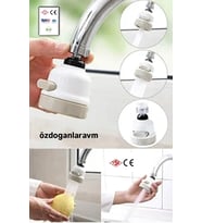 Musluk Başlığı Lavabo Başlığı  3 Fonksiyon 360 Döner