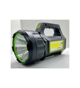 Ps-t95 30w Uzun Menzilli Solar Panelli Powerbank+usb Çıkış S.o.s Lu Ultra Güçlü Ledli Şarjlı Feneri