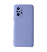 Xiaomi Redmi Note 10 Pro Kılıf Nano İçi Kadife Silikon - Lila