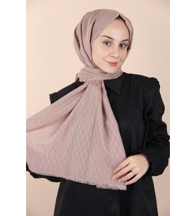 Vizon Siyane Scarf Su Damlası Desen Şal