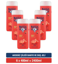 Le Petit Marseillais Akdeniz Çileği Duş Jeli 400 ml x6