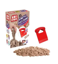 AKSESUARLI KİNETİK OYUN KUMU 500 GR (Kahverengi)