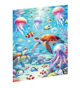 Ca Games Puzzle Okyanus Canlıları Ahşap Caahs-3507