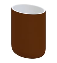 IKEA EKOLN kahverengi 11 cm diş fırçalık