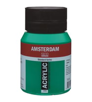 Talens Amsterdam Akrilik Boya 500 ml. 619 Permanent Green Deep 