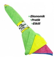 Mikrofiber Bez 25x25 cm ( 4'lü Bağ x 25 Paket )