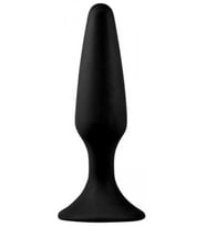 Fastieshop Siyah Silikon  Plug - 11.5 cm