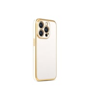 Apple iPhone 14 Plus Uyumlu Kılıf Zore Bark Kapak (Beyaz)