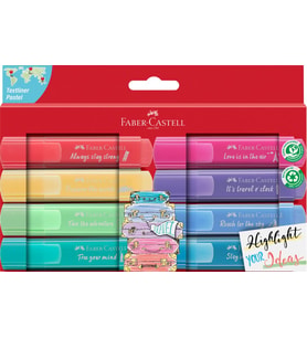 Faber-Castell Fosforlu Kalem 46 Pastel 8 Renk