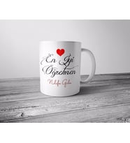 Pixxa  En İyi Anne/Baba/Kardeş/Sevgili/Arkadaş Kupa Bardak