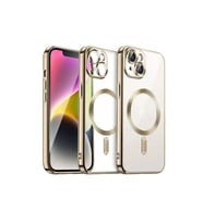 Apple iPhone 13 Kılıf Kross Magneticsafe Kapak - Gold