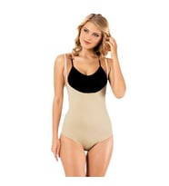 Form Time 9005 Bayan Gögüs Altı Çıtçıtlı Body Korse (Beyaz)