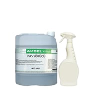 AKBEL PAS SÖKÜCÜ 5 KG + UYGULAMA SPREYİ (Beyaz - Beyaz)