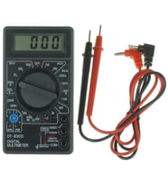 Dijital Avometre Multimetre Ölçü Aleti DT830D Buzırlı Problar Dahil