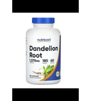 Nutricost  Dandelion Root 1575mg  180 Capsul.Usa Menşei. 3932 (Renksiz)
